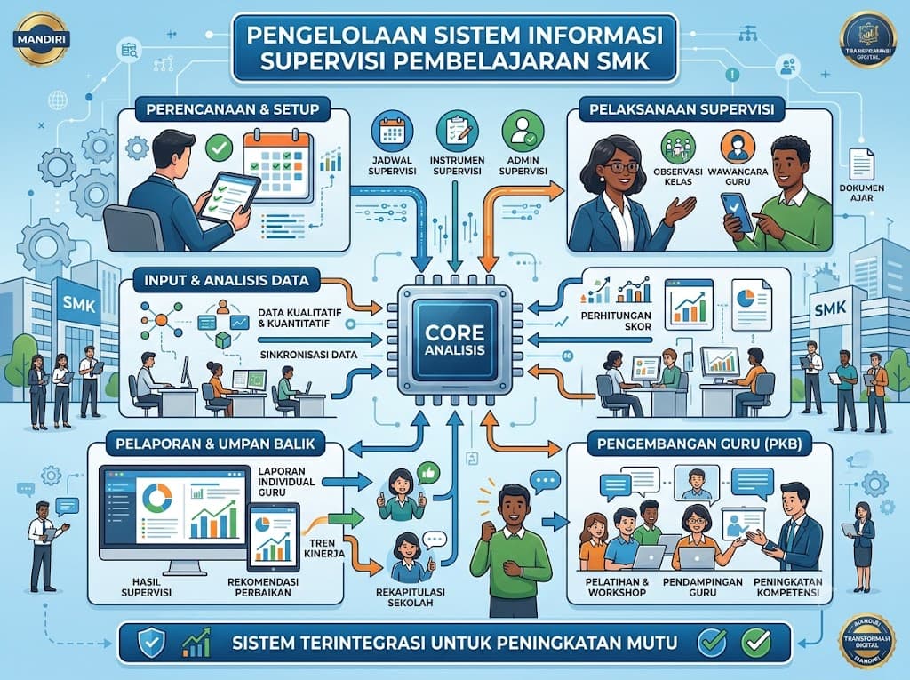 Sistem Informasi Supervisi Pembelajaran SMK