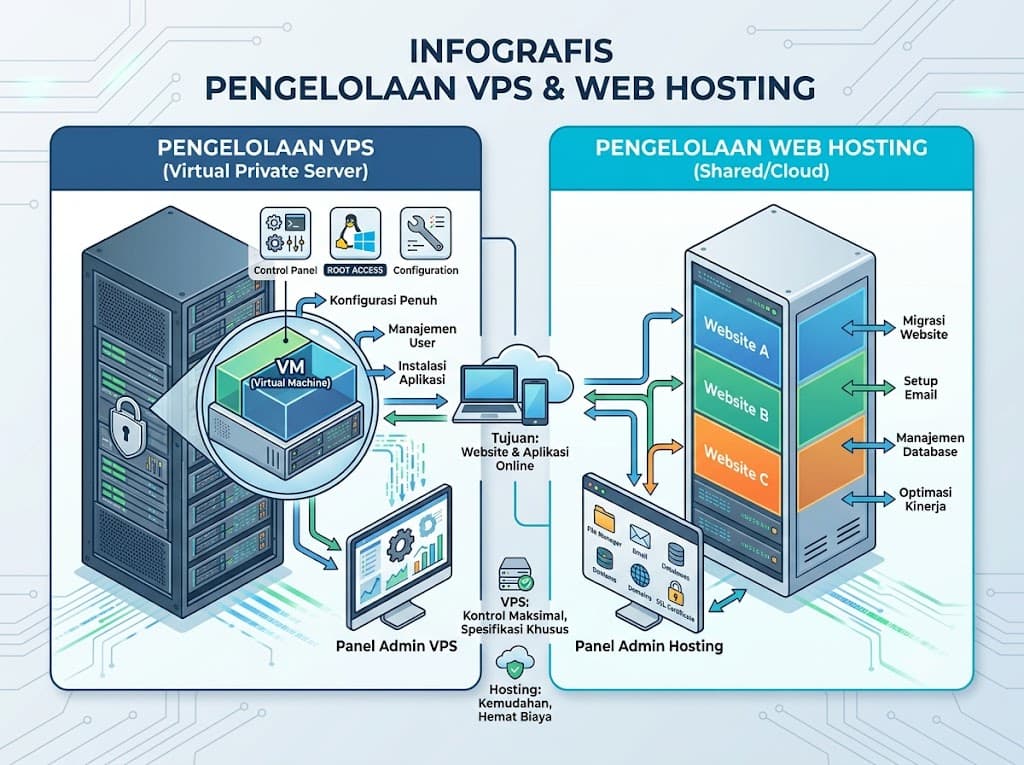 Pengelolaan VPS, Web Hosting